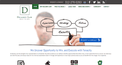 Desktop Screenshot of delaney-law.com
